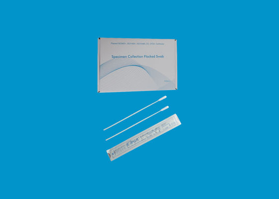 Van het Specimen Steriele Bijeengekomen Zwabbers van vervoerdna de Teststokken Neus en Keelzwabbers