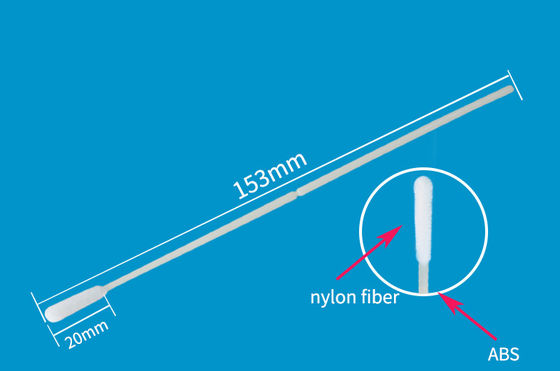 De steriele Inzameling van het Test Nylon Specimen kwam nasopharyngeal Vervoer van de zwabbersteekproef bijeen