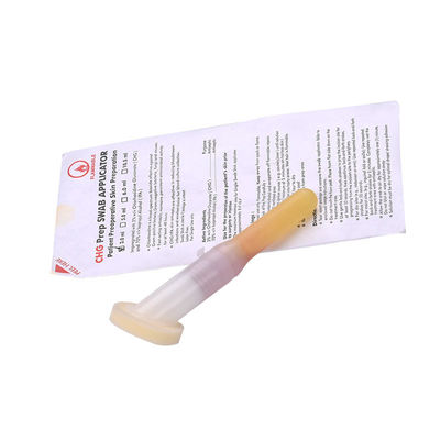 Spons van het huid desinfecteert prep antiseptische medische schuim chirurgisch chlorhexidinegluconate chloraprep instrument