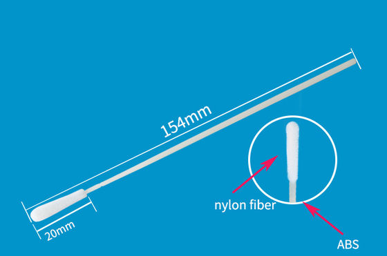 Gesteriliseerde van de de Mond Nylon Steekproef van de Stok Mondelinge Zorg het Specimeninzameling Bijeengekomen Zwabbers