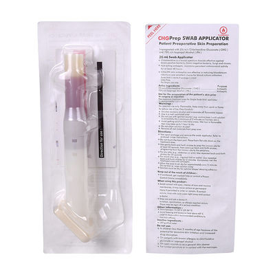 Medische Zwabber van de alcohol Preoperative CHG Preinjectie