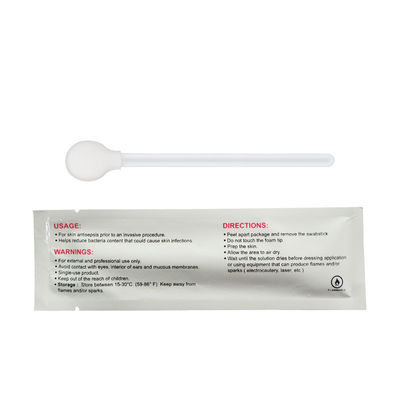 Chirurgische CHG-Gluconate van de Zwabberstok 2% Chlorhexidine Steriele Alcoholzwabbers