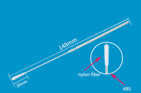 Bijeengekomen de Inzamelings het Nylon van het vervoerspecimen zwabbert Neus Virale Vervoerzwabber
