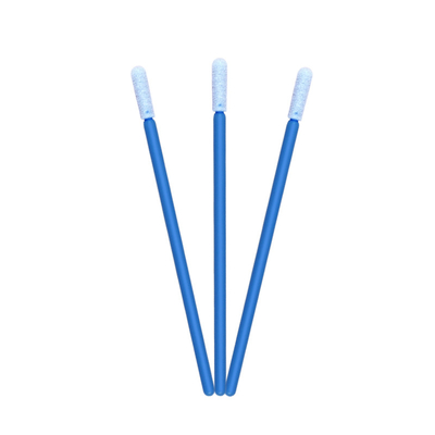 Zwabber van het het Schuimuiteinde van cm FS1702 de Industriële Microfib om Hoofd Blauw Handvat