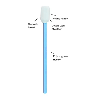 Het beschikbare Hoofd van de de Laagrechthoek van cm PS714M Cleanroom Swabs Double