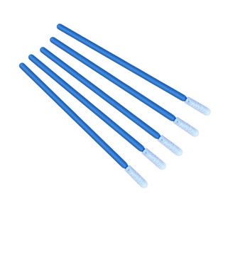 Zwabber van het het Schuimuiteinde van cm FS1702 de Industriële Microfib om Hoofd Blauw Handvat